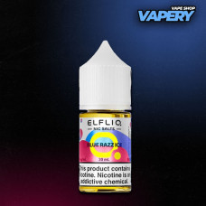 Elfliq 30 мл - Blue Razz Ice Зі смаком Блакитної малини, Холодку