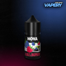 NOVA Salt 30 мл - Double Raspberry Со вкусом Голубой малины, Малины