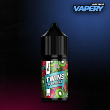Twins Salt 30 мл - Kiwi Strawberry Зі смаком Ківі, Полуниці