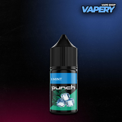 Жидкость Punch 30 мл - X mint Со вкусом Мяты, Холодка (Набор)