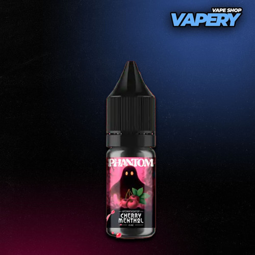Жидкость Phantom 10 мл - Cherry Menthol Со вкусом Вишни, Ментола (Набор)