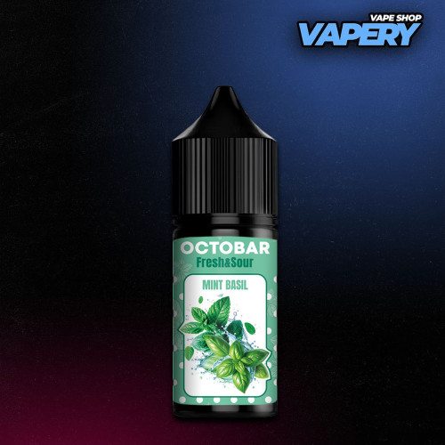 Жидкость Octobar Fresh&Sour 30 мл - Mint Basil (Набор)