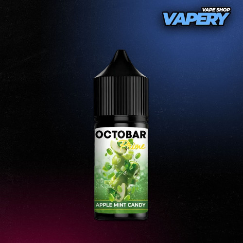 Жидкость Octobar Prime 30 мл - Apple Mint Candy (Набор)