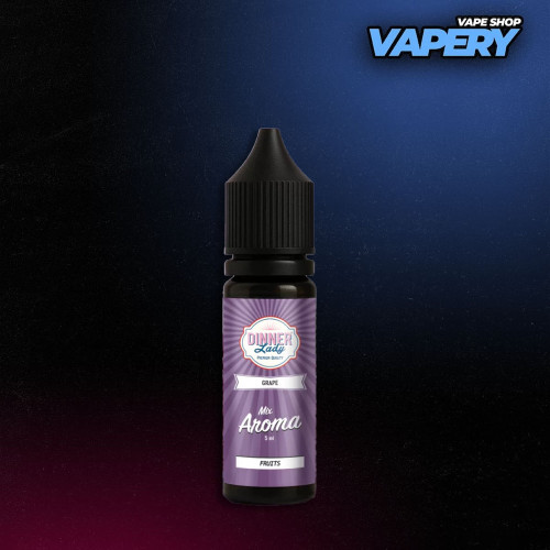 Жижа для ПОДа Dinner Lady 15ml - Grape