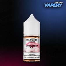 Elfliq 30 мл - Strawberry Ice Зі смаком Полуниці, Холодку