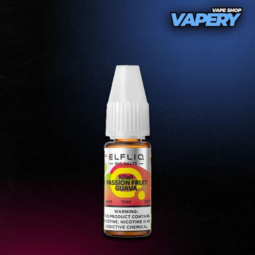 Elfliq 10 мл - Kiwi Passionfruit Guava Со вкусом Киви, Маракуйи, Гуавы