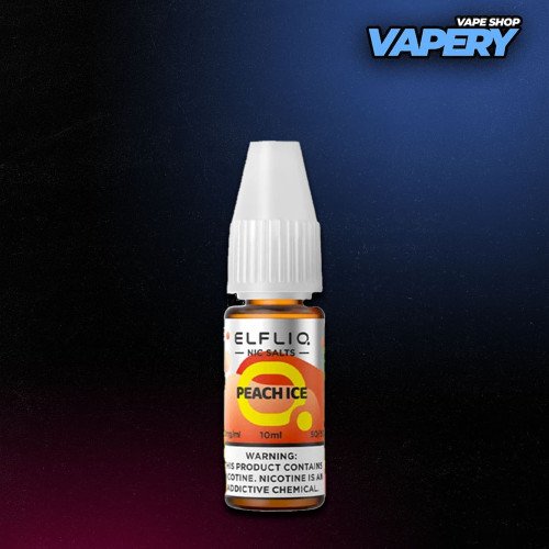 Elfliq 10 мл - Peach Ice Зі смаком Персика, Холодку