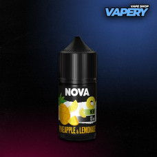 NOVA Salt 30 мл - Pineapple Lemonade Зі смаком Ананаса, Лимонаду