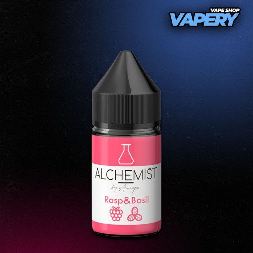 Alchemist Salt 30 мл - Rasp Basil Зі смаком Базиліку, Малини