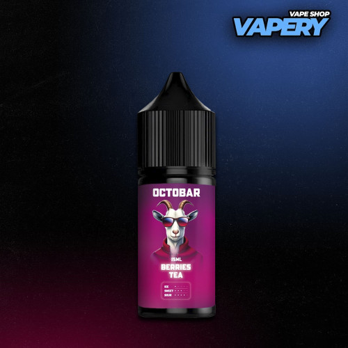 Octobar Salt 30 мл - Berries Tea Со вкусом Ягод, Чая