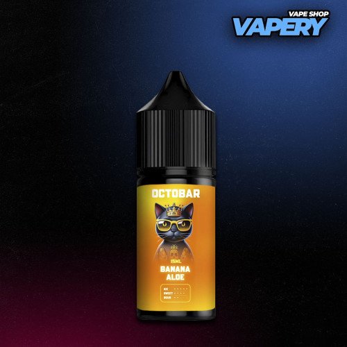 Octobar Salt 30 мл - Banana Aloe Со вкусом Банана, Алоэ