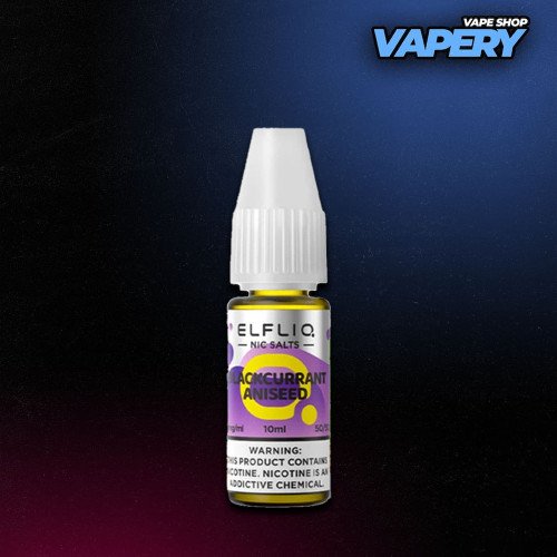 Elfliq 10 мл - Blackcurrant Aniseed Со вкусом Аниса, Черной смородины