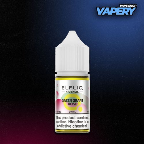 Elfliq 30 мл - Green Grape Rose Зі смаком Винограду, Рози