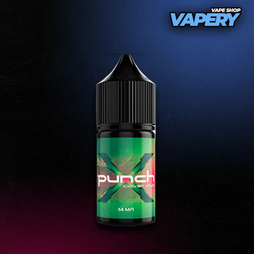 Punch X 30 мл - Clover Club Со вкусом Лайма, Малины, Хвои
