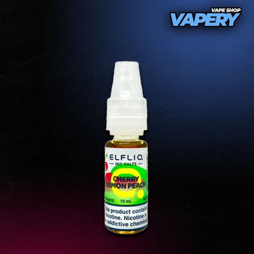 Elfliq 10 мл - Cherry Lemon Peach Зі смаком Вишні, Лимона, Персика
