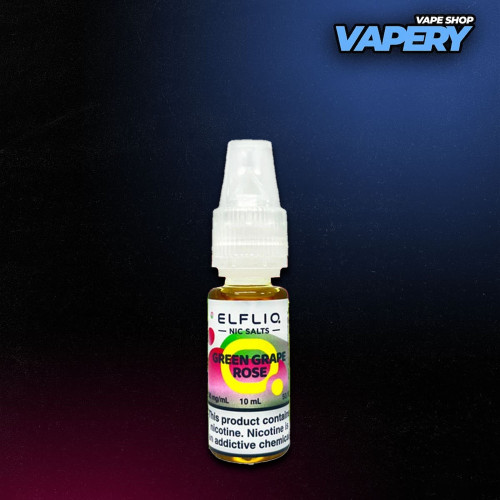 Elfliq 10 мл - Green Grape Rose Зі смаком Винограду, Рози