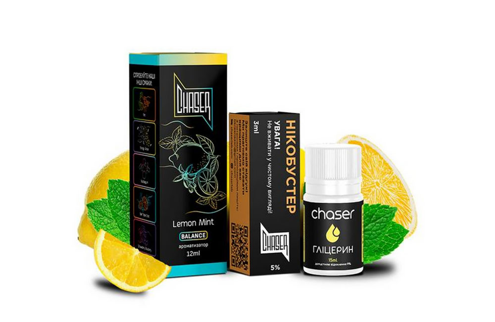 Рідини Chaser зі смаком м’яти